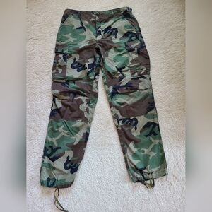 Camo Army Military Cargo Pants